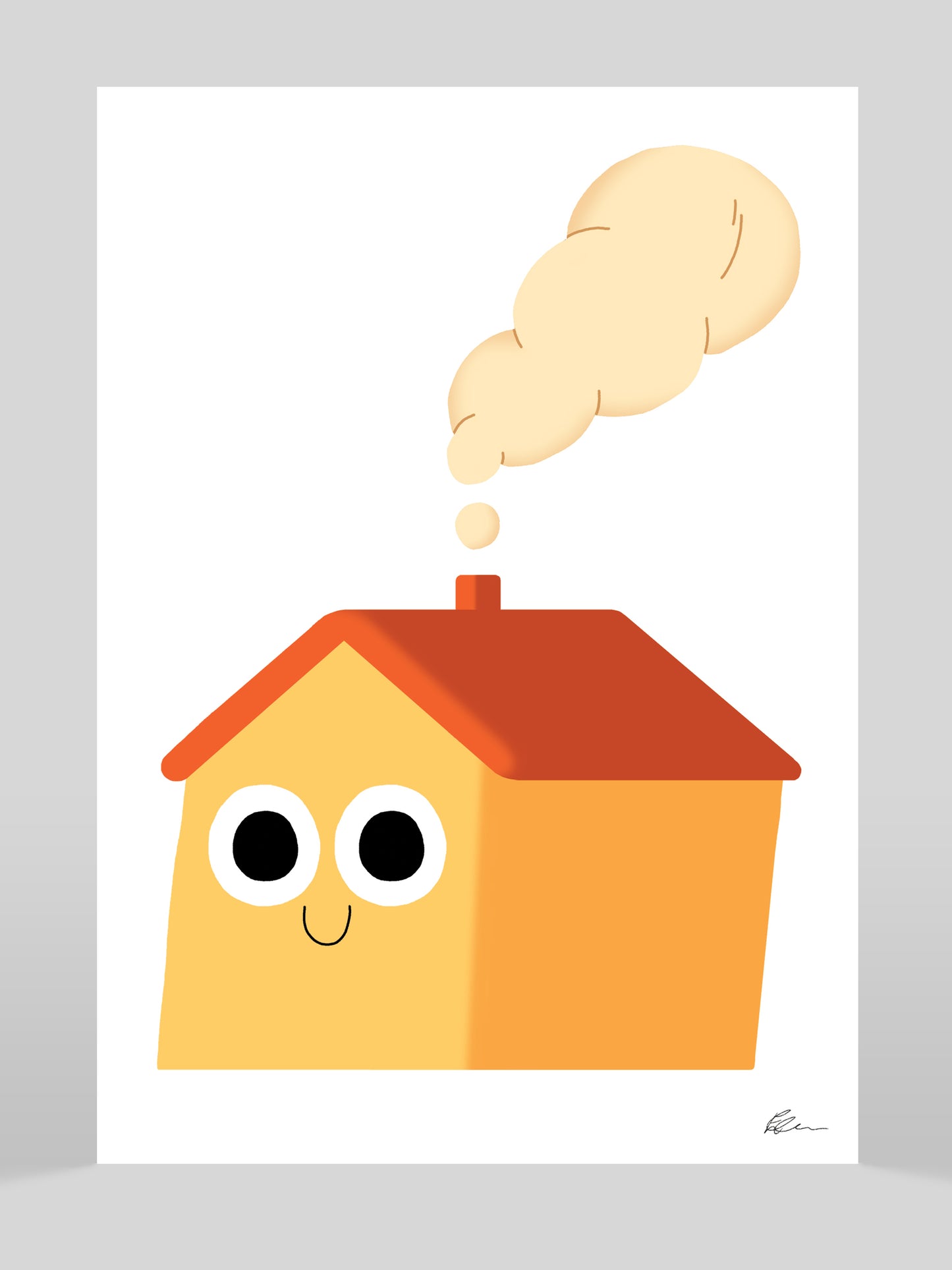 Happy House / Giclée print