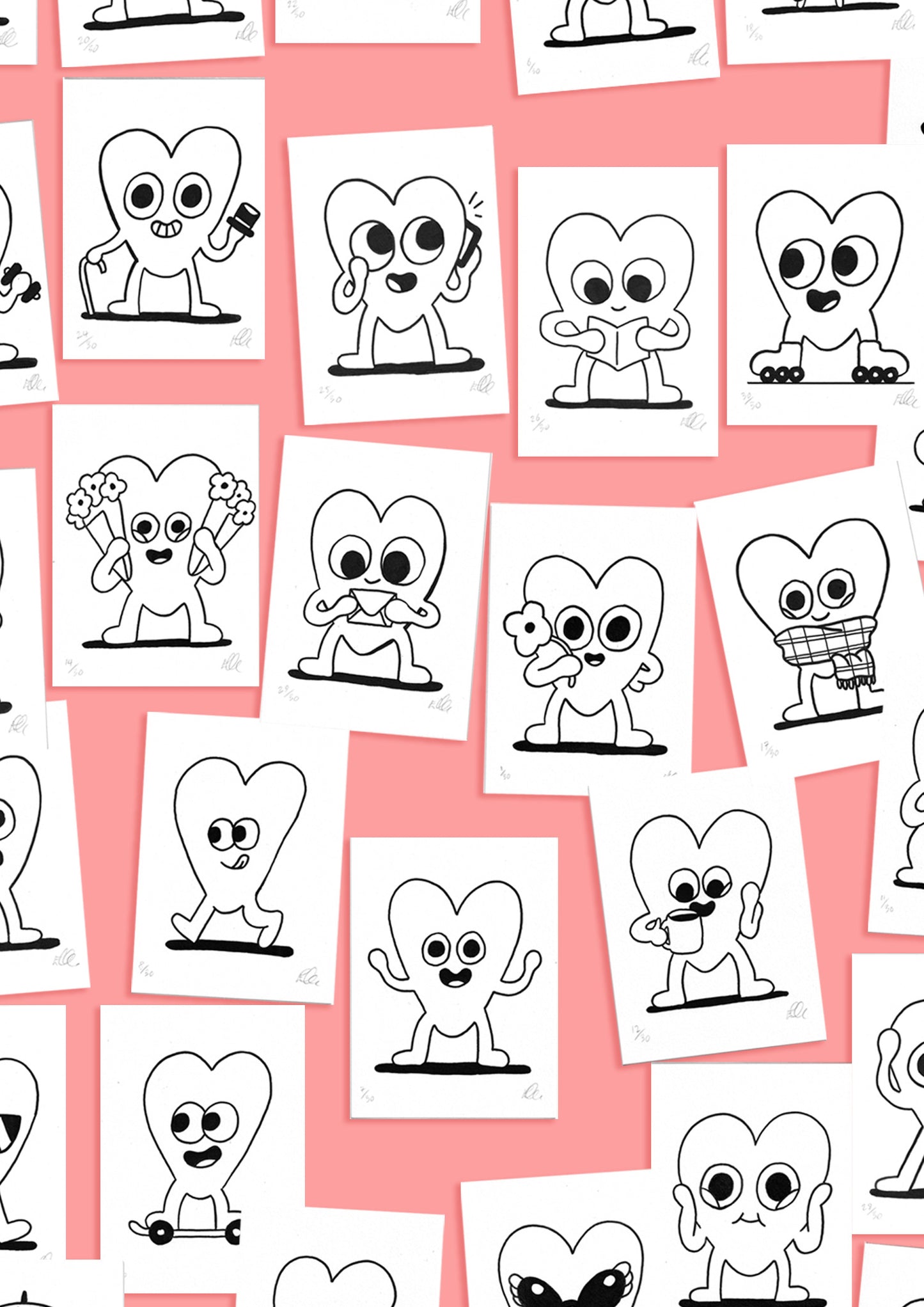 Valentine's Day Lucky dip !! / Original drawings