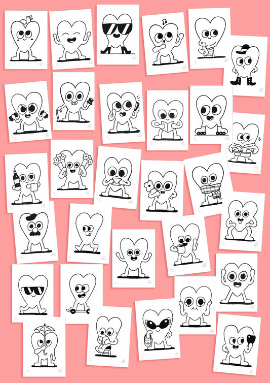 Valentine's Day Lucky dip !! / Original drawings